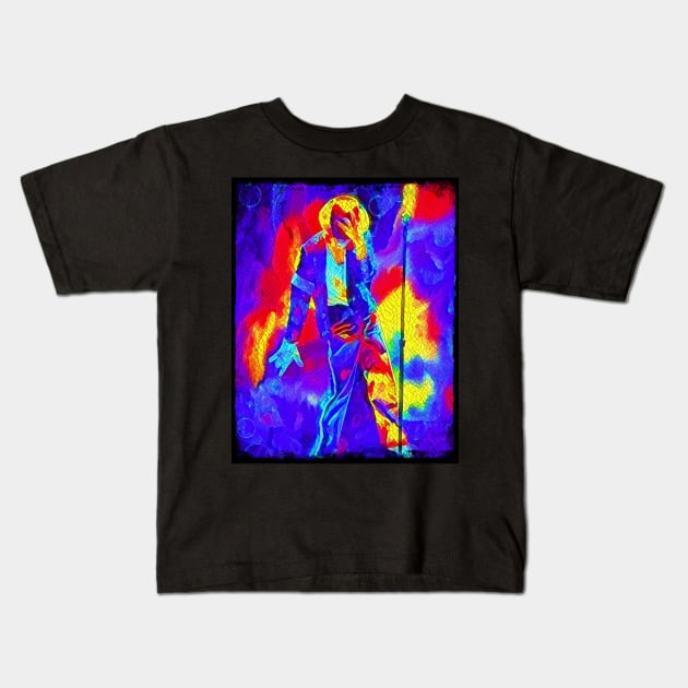 The King of Pop - Mosaic - Colorful Kids T-Shirt by Fenay-Designs